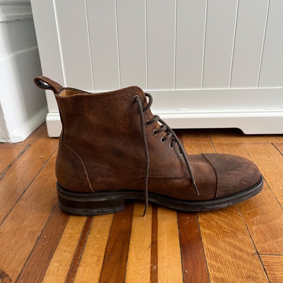 Men’s lace-up boots: Taft Dragon Boot in Rust (Size 40, US 7) - Picture 7 of 13